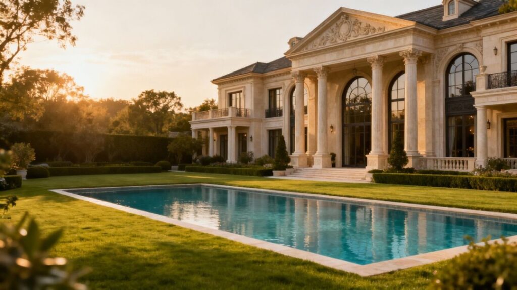 Lavish mansion with pool, formerly owned by [Sergio Busquets].