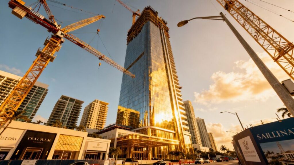 Miami luxury skyscraper development financing secured
