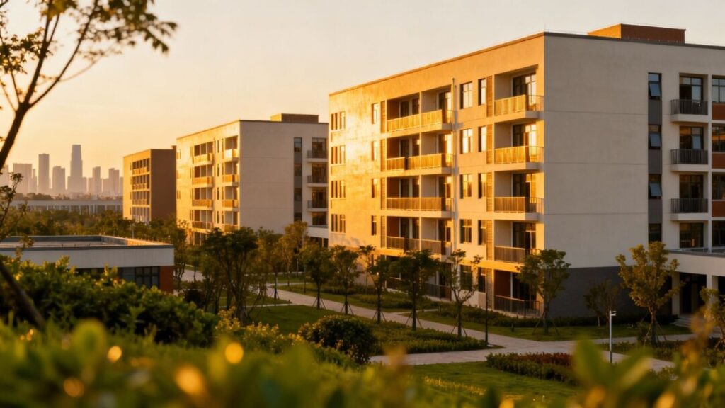 Student housing complex in Tallahassee with new financing.