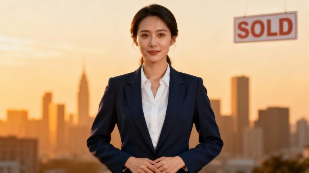 Kimberlie Griggs, real estate professional, portrait.