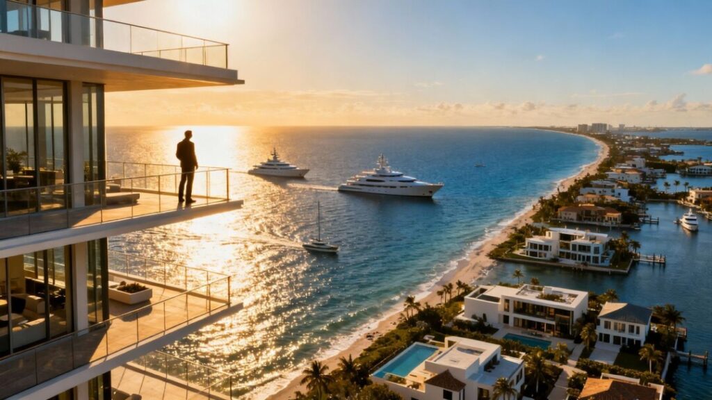 [Larry Ellison] invests in Florida real estate, luxury estates, ocean views.