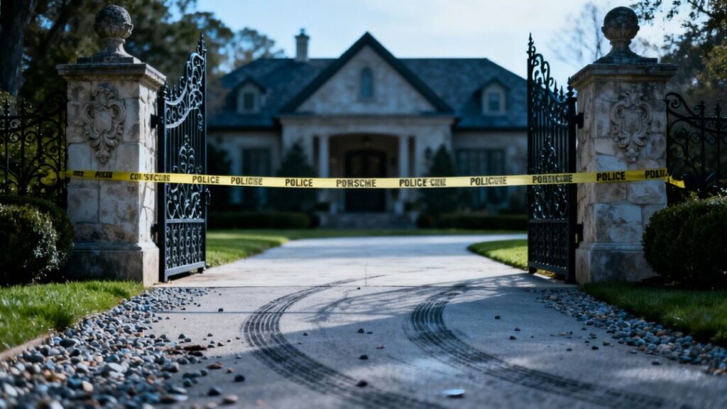 Porsche stolen from mansion after home invasion.