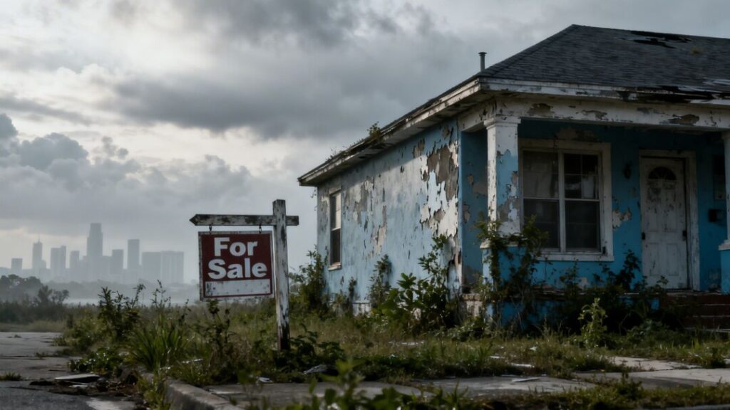Tampa Bay home facing foreclosure due to high property taxes.
