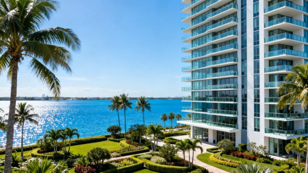 Mandarin Oriental Residences waterfront luxury tower in West Palm Beach.