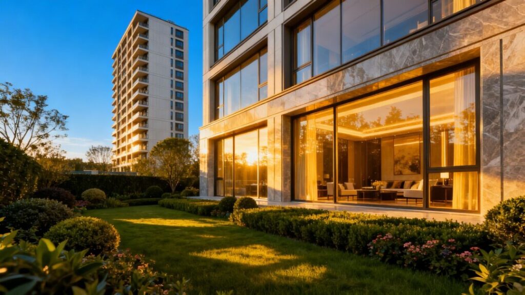 Luxury apartments in Palm Beach Gardens with financing secured.