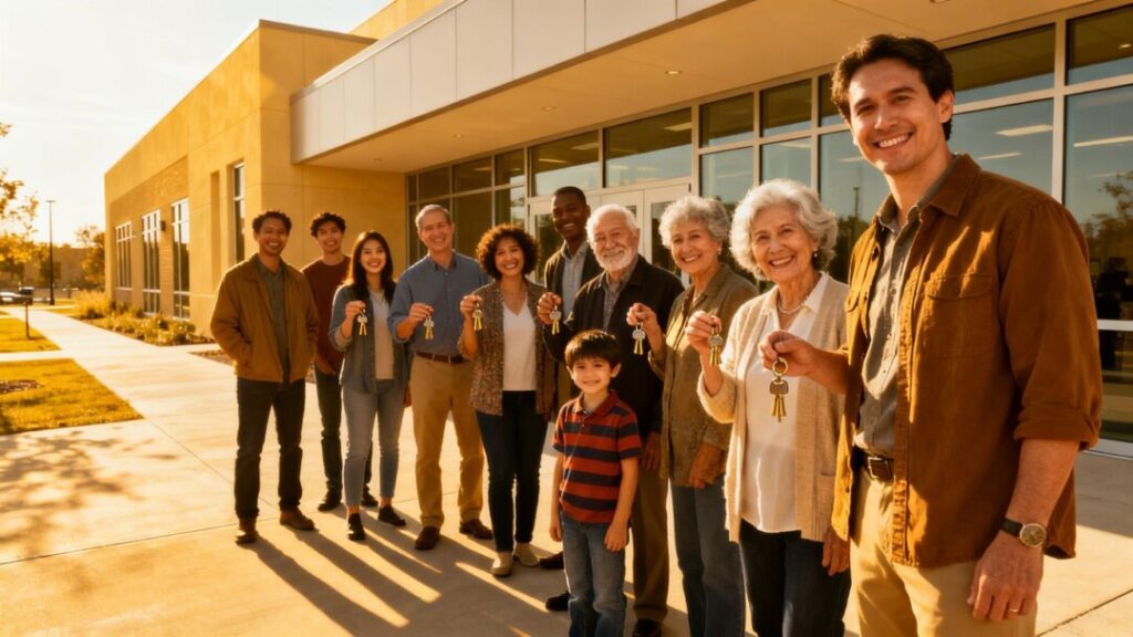 Broward County residents receiving housing support and fraud protection.