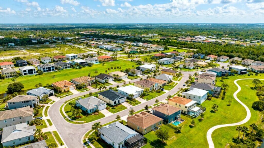 Florida and Texas housing markets with sunny skies.