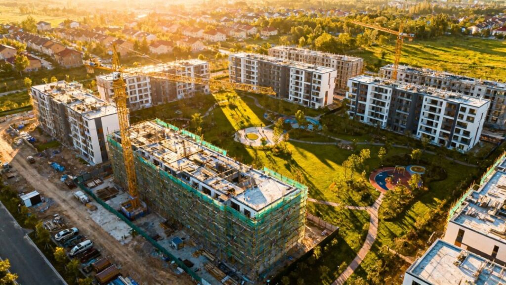 New affordable housing development under construction in Broward County.