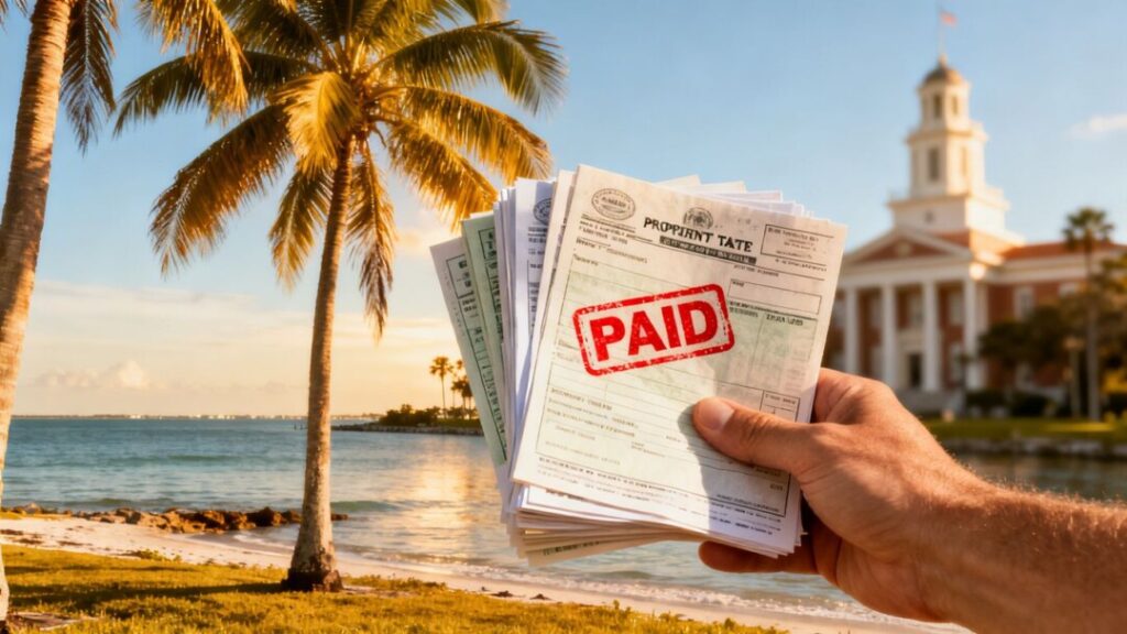 Florida property tax relief concept