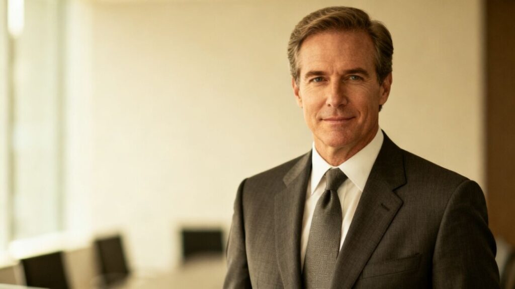 Charles Sowers, real estate professional, portrait.