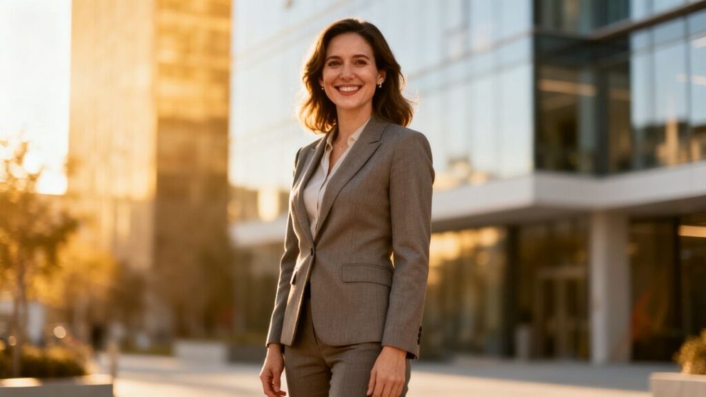 Kara smiling, recognized for real estate excellence.