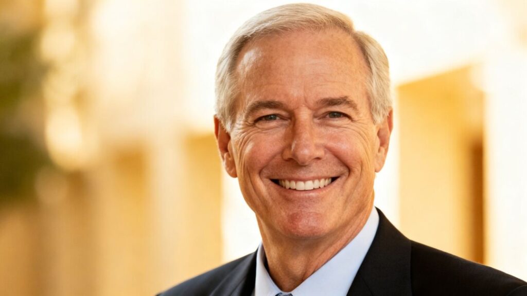 Charles Sowers smiling, professional real estate dedication.