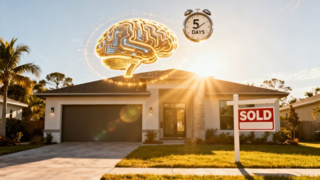 Florida home sold quickly with AI assistance.