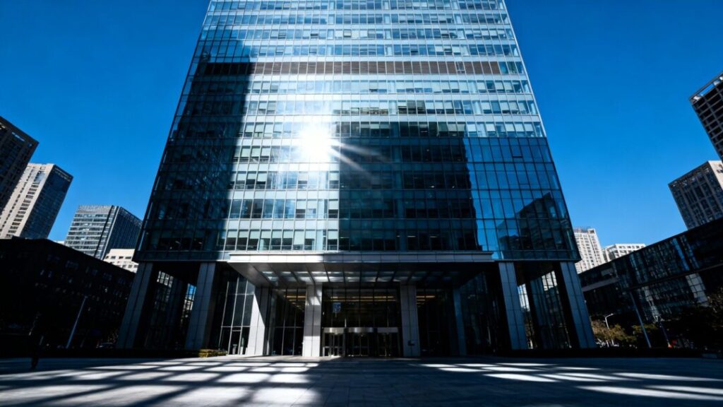 Greenwich Village office building exterior