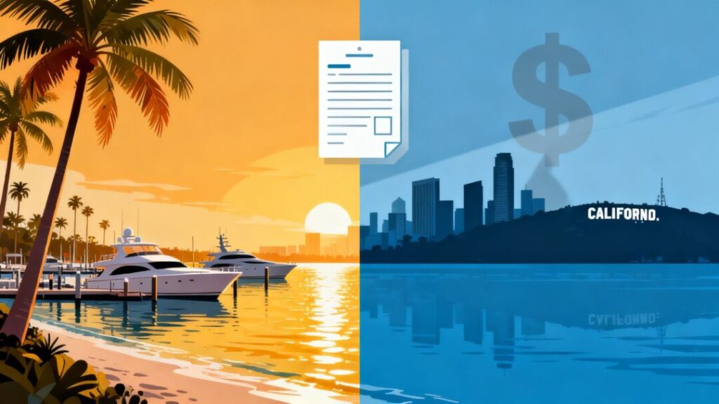 California billionaires moving to Florida due to wealth tax concerns.