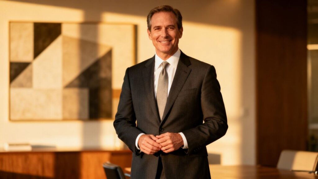 Charles Sowers, real estate professional, portrait.