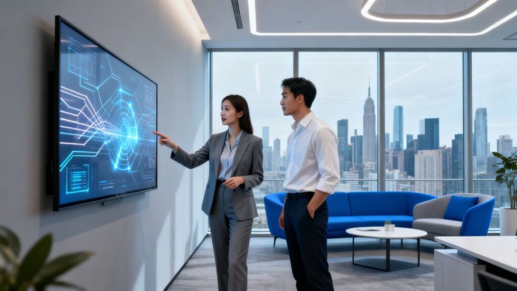 Propy and Boss Law executives discussing AI real estate closings.