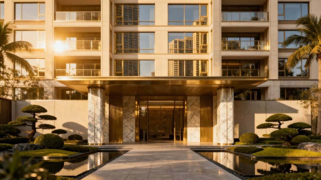 Bristol Plaza apartment building exterior