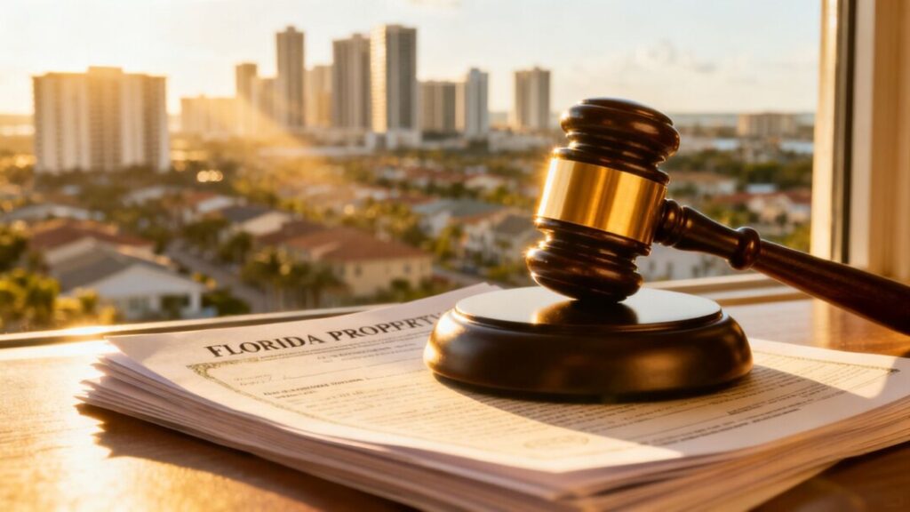 Florida property tax reform and housing affordability debate.