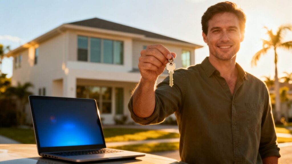 Florida man sells house using AI, saves money.