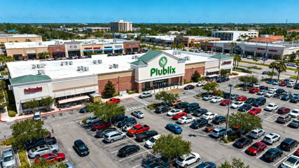Publix-anchored shopping center in Plantation, Florida.