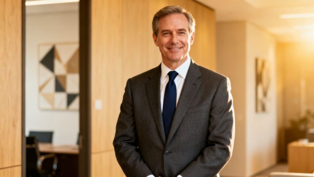 Charles Sowers, real estate professional, portrait.