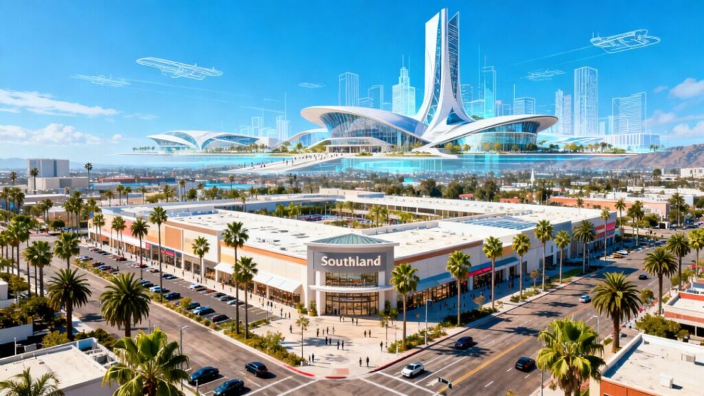 Southland Mall undergoing a massive transformation into a city center.
