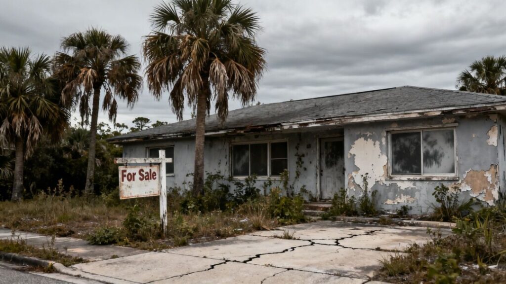 Florida vacation rental property facing financial difficulties.