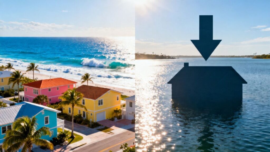 Florida housing market with rising sales and falling prices.