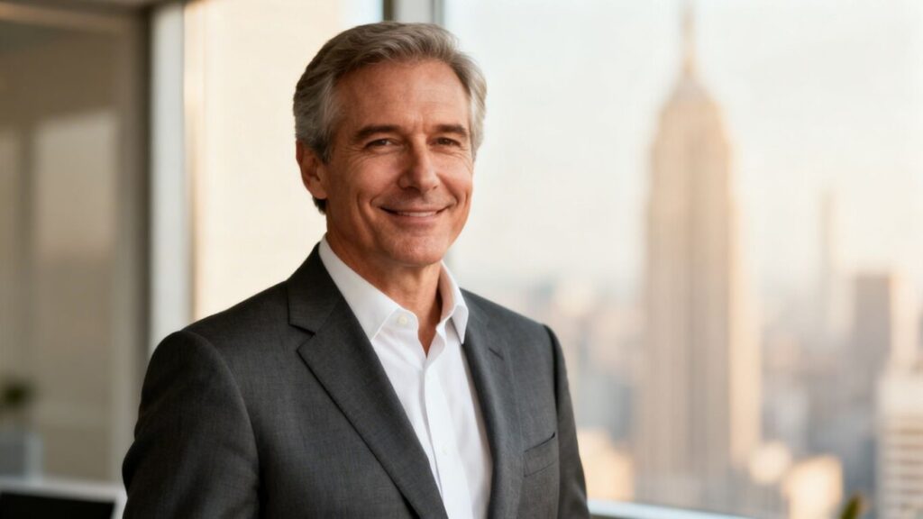 Charles Sowers, real estate professional, looking accomplished.