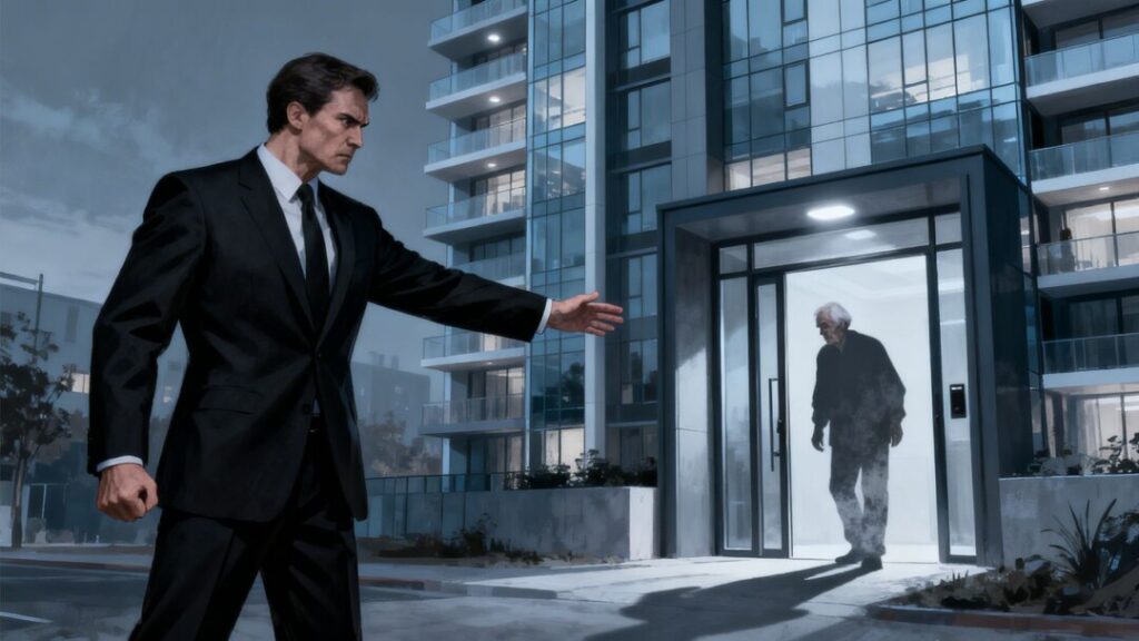 Investor accused of stealing condo from senior citizen.