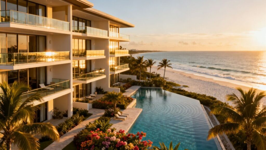 Luxury penthouses with ocean views at Rosewood Residences Hillsboro Beach.