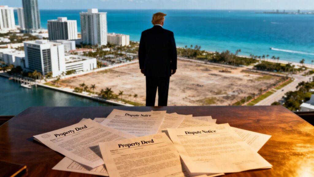 Miami land dispute for Trump library
