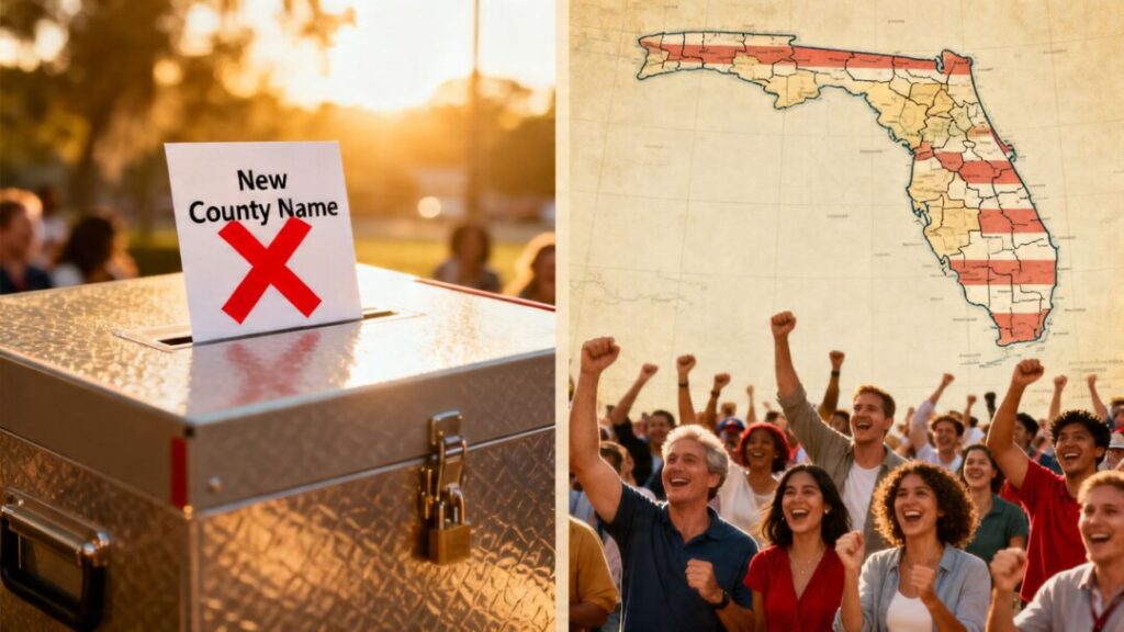 Broward voters reject county name change.