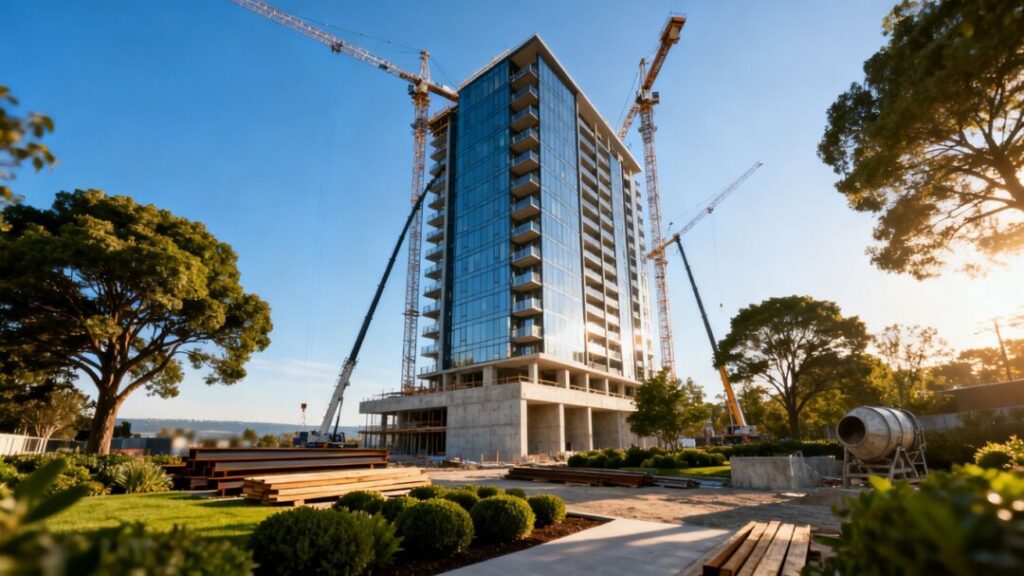 Ritz-Carlton Residences West Palm Beach construction site.