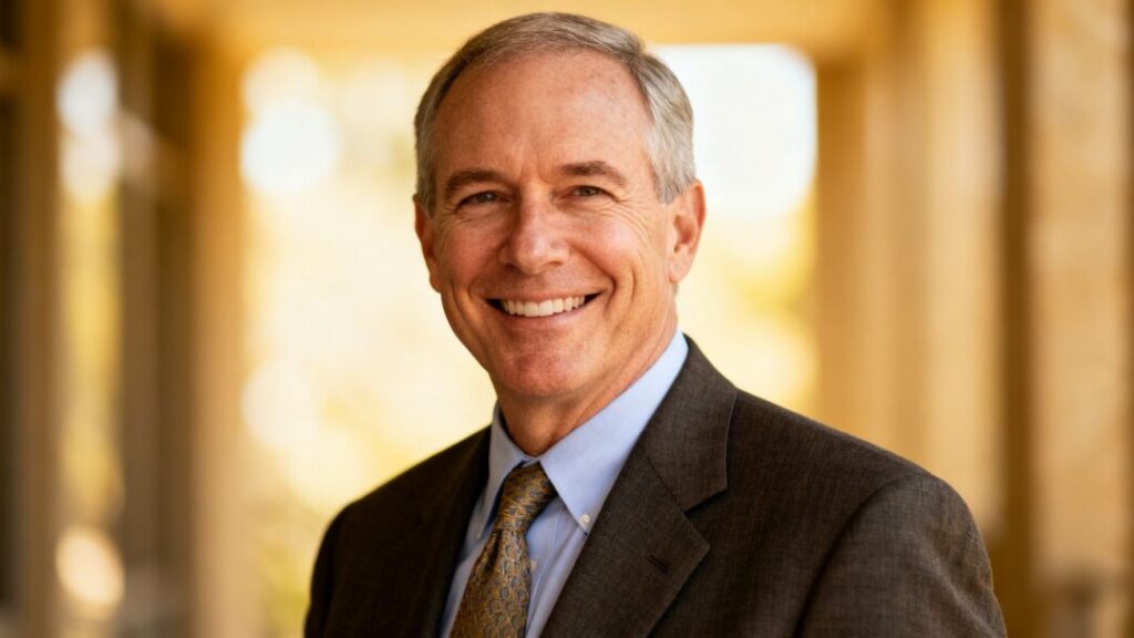 Charles Sowers smiling, professional real estate dedication.