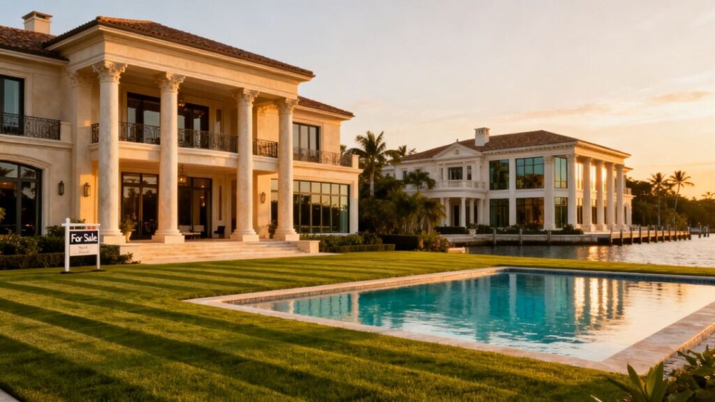 Palm Beach mansion sale and purchase