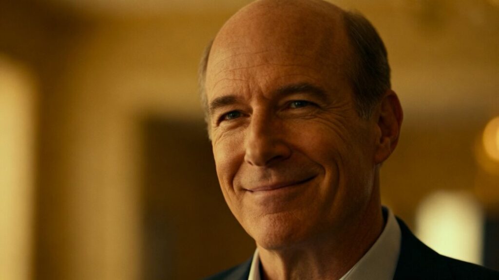 Charles Sowers in professional attire, smiling confidently.