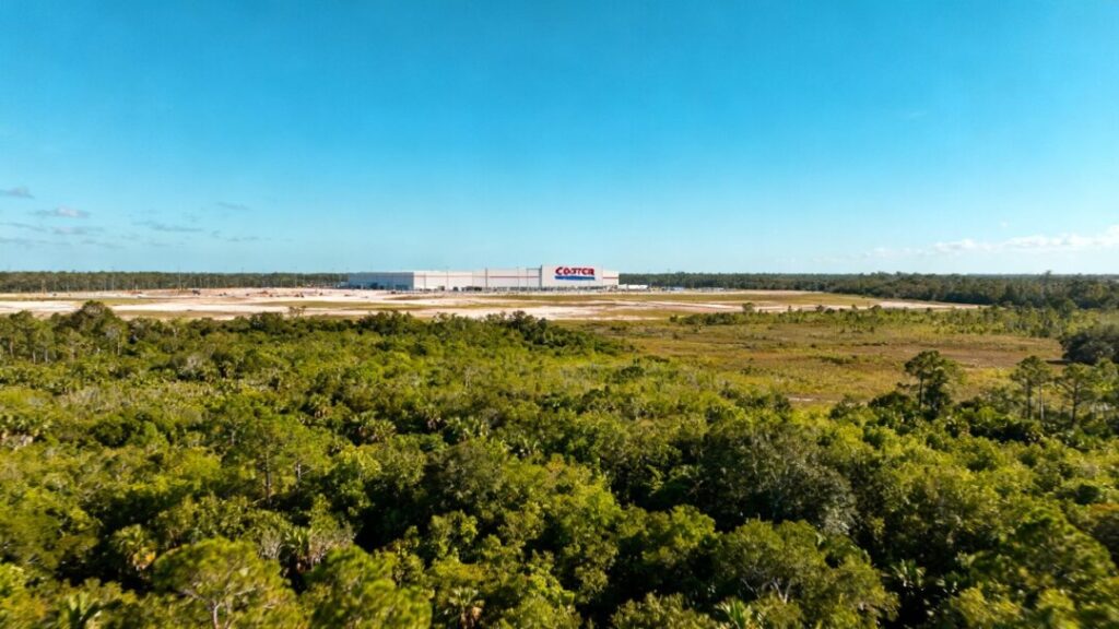 Costco expansion land acquisition in Fort Myers, Florida.