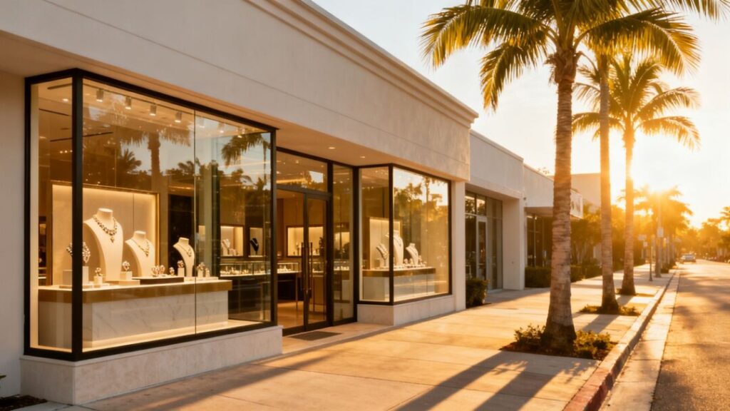 MYKA boutique storefront on Miami Beach's Lincoln Road.
