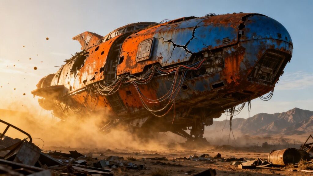 Iconic 'War of the Worlds' movie set for sale.