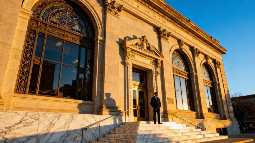 Historic First National Bank Building acquired by investor.