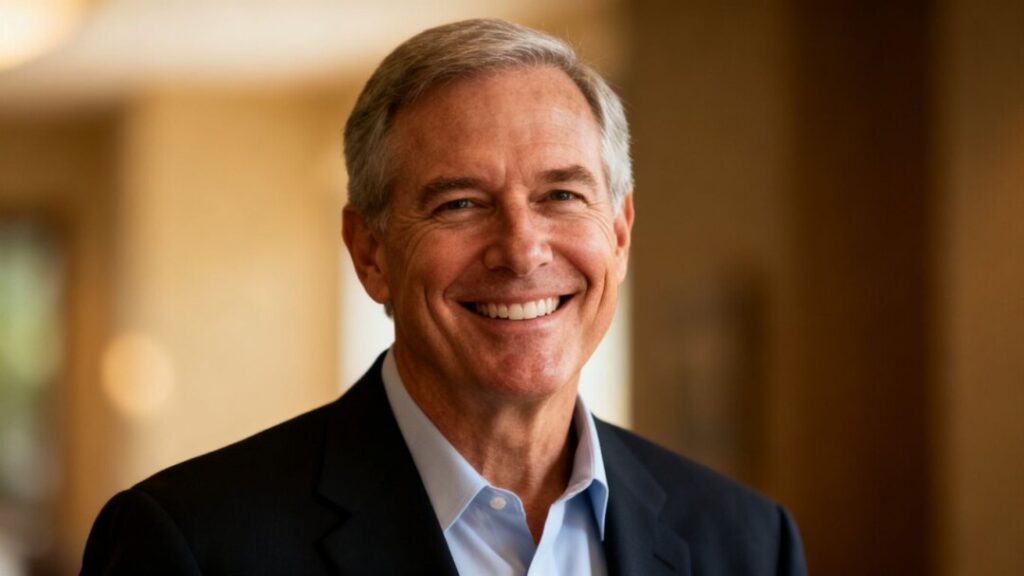 Charles Sowers smiling, professional real estate dedication.