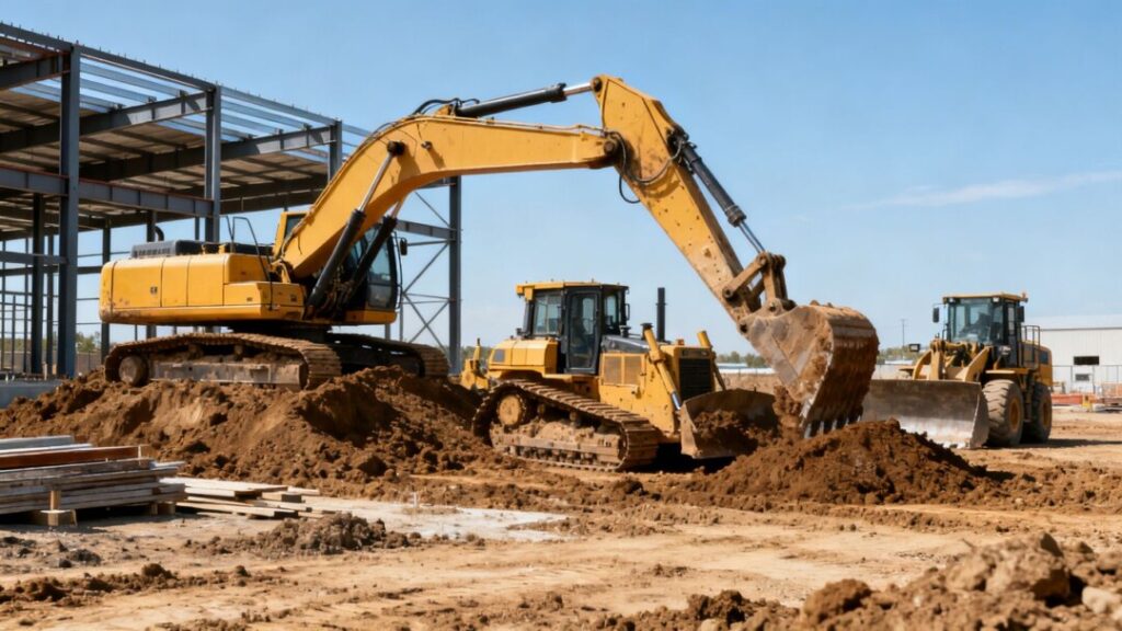 Construction of a new industrial hub in Thonotosassa.
