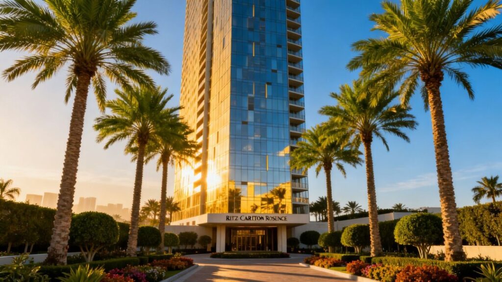Ritz-Carlton Residences tower in Palm Beach Gardens.