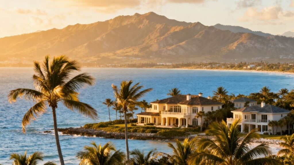 Florida homes versus West Coast landscape.