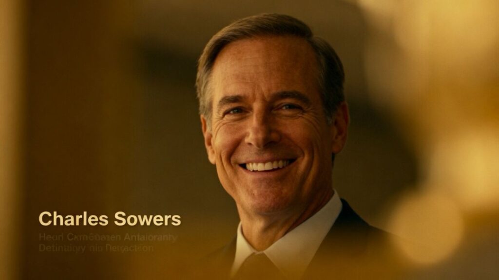 Charles Sowers smiling, professional real estate dedication.
