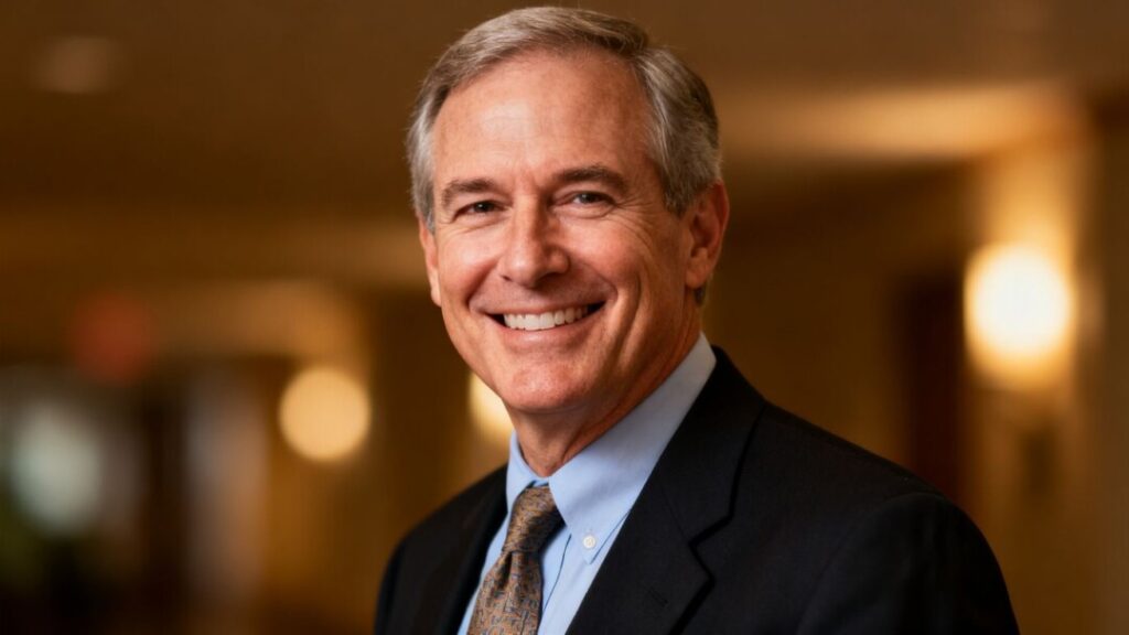 Charles Sowers smiling, professional real estate dedication.