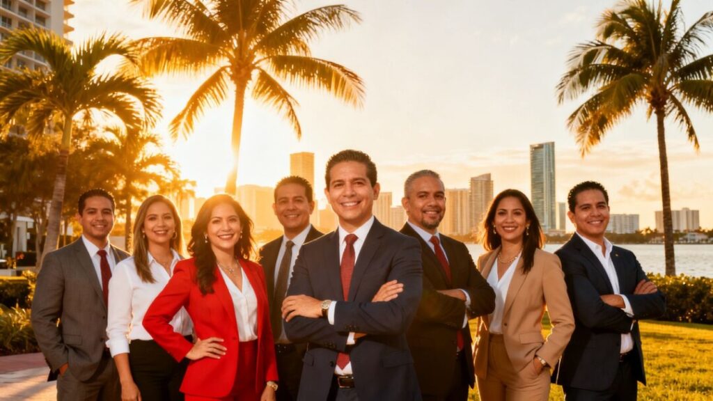 Elite Latino real estate agents in South Florida