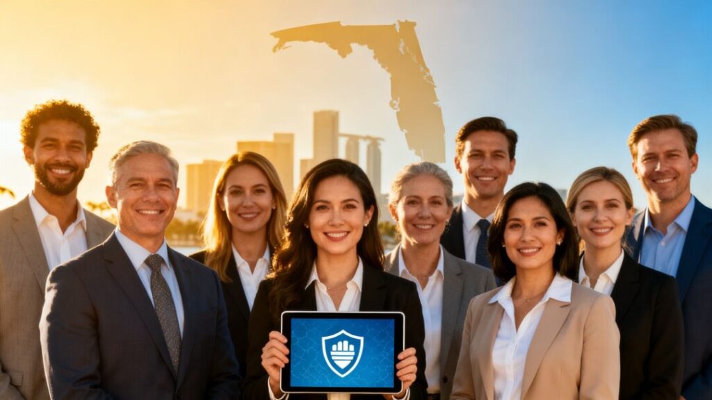 Florida real estate agents with safety tools and resources.